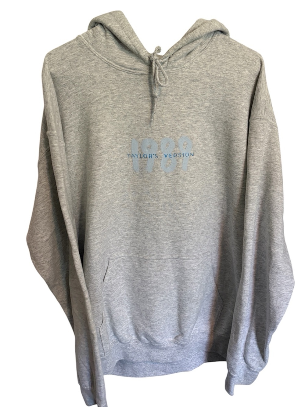 Taylor Swift Light Gray "1989" Pullover Hoodie